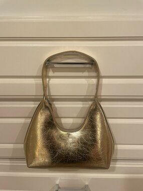 Gold handbag